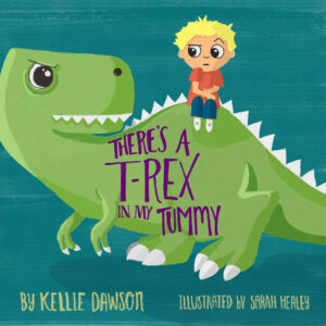 There's a T-Rex in my Tummy book cover image